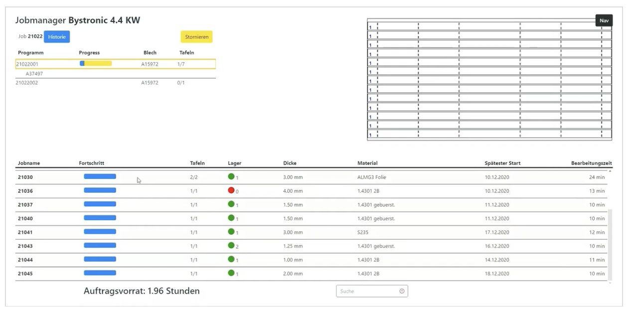 Jobmanager - Vorschaubild